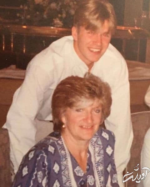 دیوید بکهام و مادرش